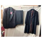 TUXEDO JACKET, ADJUSTABLE WAIST TROUSERS, MISS