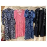 ASSORTED LADIES DRESSES AND CARDIGAN, INCLUDES