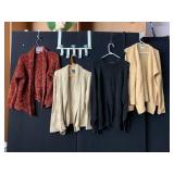 ASSORTED CARDIGANS AND SWEATERS, INCLUDES EILEEN