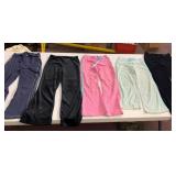 ASSORTED GIRLS VELOUR AND STRETCH PANTS, TKS, IZ