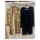 BABA MADE IN KASHMIR EMBROIDERED SILK DUSTER,