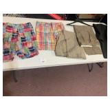 ASSORTED CASUAL TROUSERS AND SHORTS, COTTON
