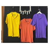 ASSORTED MENS POLO SHIRTS, JOHN ASHFORD, SONOMA