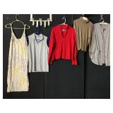 ASSORTED CLOTHING INCLUDES ALFANI SLEEVELESS