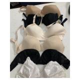 ASSORTED BRAS, PLAYTEX, HANES, WARNER