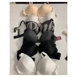 DANSKIN, WARNERS, VASARETTE BRAS, VARIOUS SIZES,