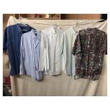 BASIC EDITIONS SHIRT, ALLEN SOLLY DRESS SHIRT,