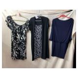 EN FOCUS STUDIO BLACK AND WHITE DRESS, EN FOCUS