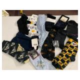 LADIES SOCKS, SPORTS THEMED, HELLO KITTY,