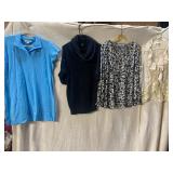 ASSORTED LADIES TOPS, INCLUDES PARAPHRASE POLO,