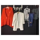 ASSORTED CLOTHING INCLUDES COLDWATER CREEK WHITE