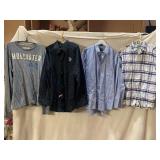 HOLLISTER LONG SLEEVE TEE, ANTIGUA PENGUINS