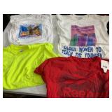 ASSORTED GRAPHIC T-SHIRTS, VARIOUS BRANDS INCL