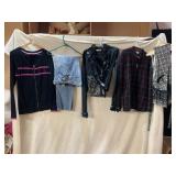 HARLEY-DAVIDSON ZIP-UP SWEATER, GLORIA VANDERBILT