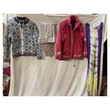 BOGNER PINK JACKET W/ EMBROIDERED WILDLIFE, LL