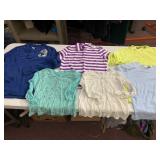 ASSORTED LADIES TOPS, INCLUDES AEROPOSTALE