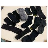 ASSORTED BASIC CREW AND ANKLE SOCKS, HAINES