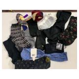 ASSORTED NOVELTY SOCKS, HELLO KITTY, FLORAL,