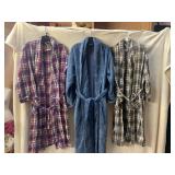 ANDREW SCOTT AND FRONTGATE ROBES, COTTON AND