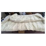 OFF-WHITE FEATHER DUVET INSERT, BAFFLE BOX