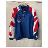 STARTER USA OLYMPIC TEAM JACKET, NYLON SHELL, ZIP
