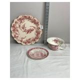 ALFRED MEAKIN CHARLOTTE PATTERN TEA CUP, SAUCER,