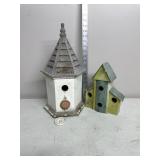 ASSORTED DECORATIVE BIRDHOUSES, INCLUDES