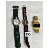 ASSORTED WRISTWATCHES, INCLUDES TIMEX INDIGLO,
