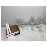 ASSORTED CHAMPAGNE FLUTES, INCLUDES BRIDE AND