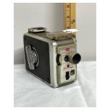 KODAK BROWNIE 8MM MOVIE CAMERA II, METAL AND