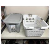 ASSORTED STORAGE, INCLUDES TRUE LIVING ESSENTIALS