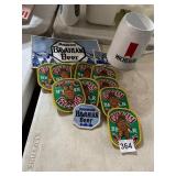 ASSORTED BEER MEMORABILIA, INCLUDES MICHELOB