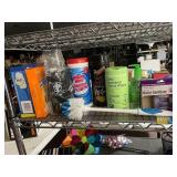 ASSORTED CLEANING AND SANITIZING SUPPLIES,