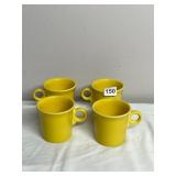 FIESTA WARE MUGS, SUNFLOWER YELLOW, HLC USA