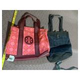 ASSORTED TOTE BAGS, INCLUDES TORY BURCH PINK AND