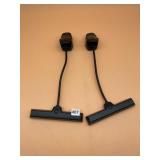 LED CLIP-ON BOOK LIGHTS, DUAL FLEXIBLE GOOSENECK