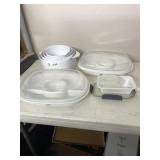 GOURMET KITCHEN NESTING MIXING BOWLS, WHITE