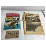 ASSORTED EPHEMERA, INCLUDES MILITARY AIRPLANES