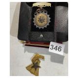 I.O.O.F. PAST GRAND MASTER MEDAL, PRESENTED TO