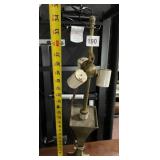 MID-CENTURY MODERN TABLE LAMP BASE, BRASS FINISH,