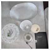 ASSORTED TABLEWARE INCLUDES ANDREA BY SADEK