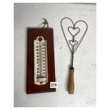 ASSORTED DECOR, INCLUDES TAYLOR HANDY-TEMP WALL