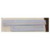 LED UNDER-CABINET LIGHT FIXTURES, WHITE FINISH,