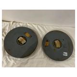 US NAVY BUREAU OF AERONAUTICS FILM CANISTERS,