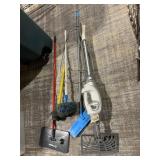 ASSORTED CLEANING TOOLS, INCLUDES SHARK