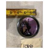 PUNCH STUDIO CRYSTAL PAPERWEIGHT, FAIRY MOTIF,