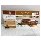 COPPER CHEF PERFECT LOAF PAN, 4 PC SET, NON-STICK