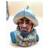 UNIVERSAL STATUARY CORP CONQUISTADOR BUST,