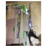 ASSORTED CLEANING TOOLS, INCLUDES SHARK STEAM