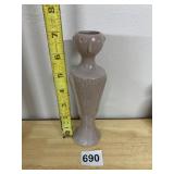 MODERNIST CERAMIC CANDLE HOLDER, STYLIZED FIGURE